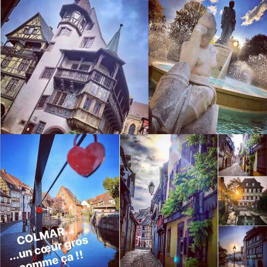 LE 1  GÎTES TOUT CONFORT à COLMAR CENTRE Exterior foto
